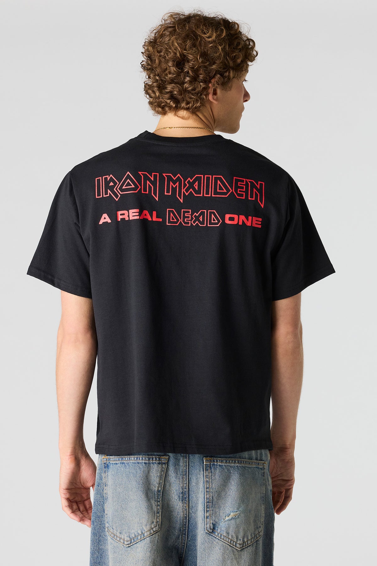 Alt View 2. Iron Maiden Graphic T-Shirt - Black