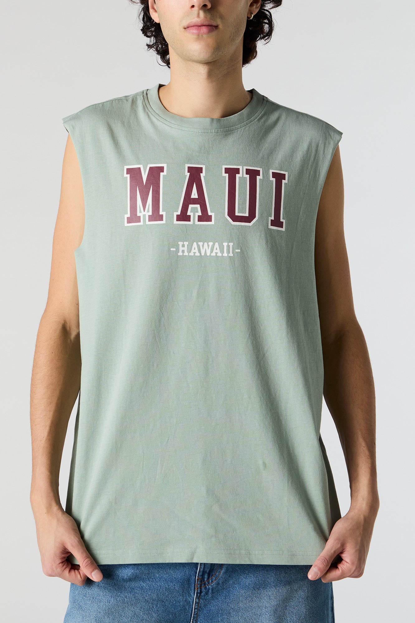 Maui Graphic Muscle Tank