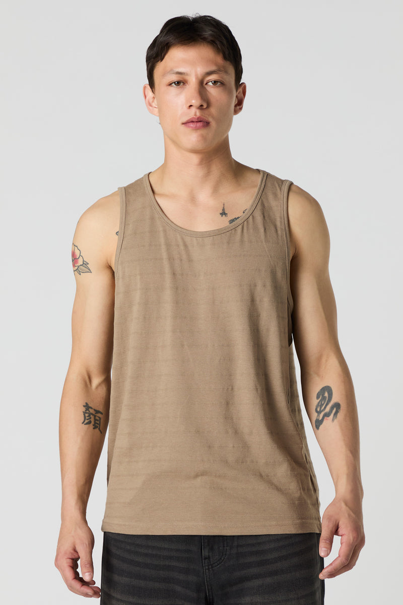 Light Striped Tank
