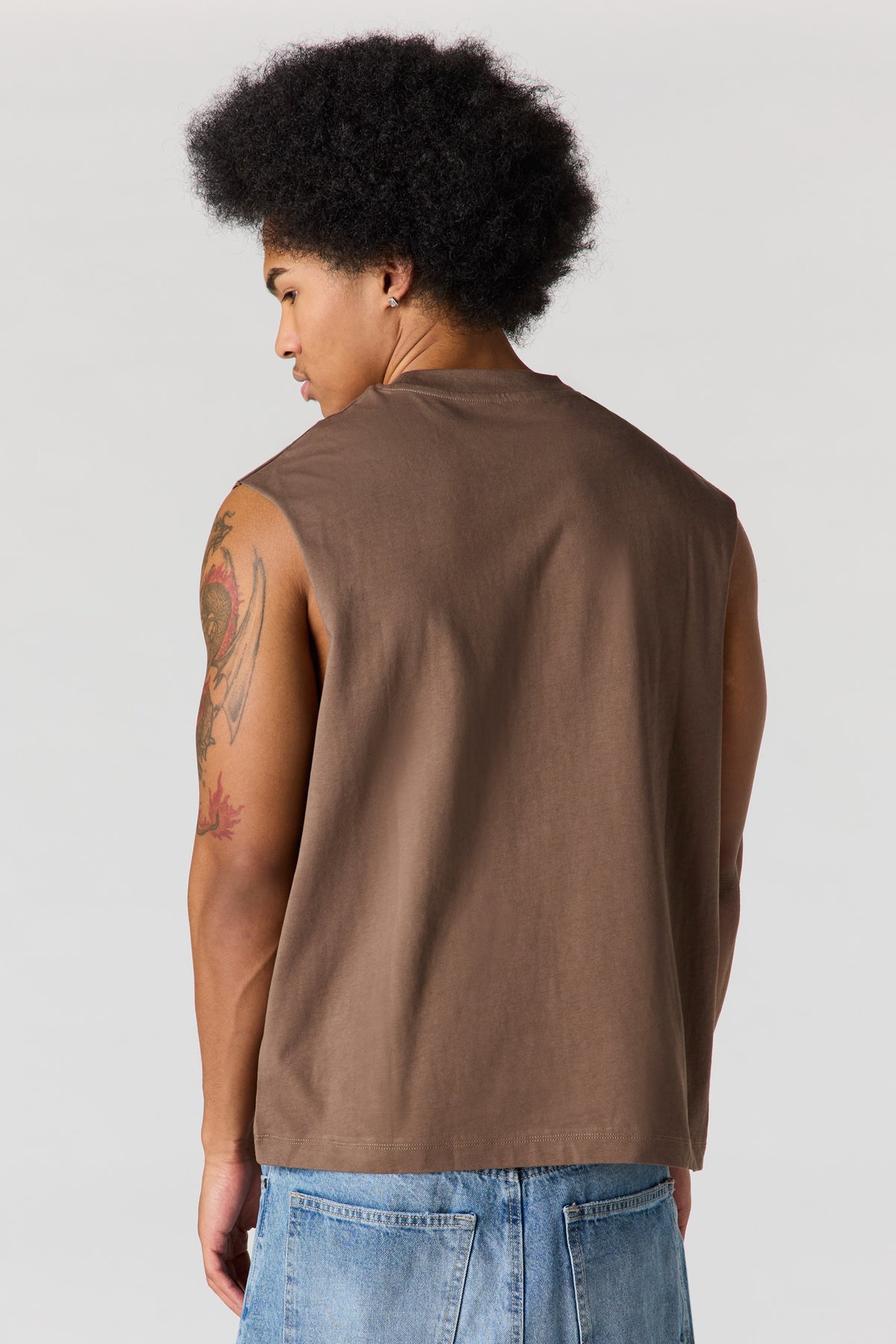 Vue alternative 2. Débardeur sport uni