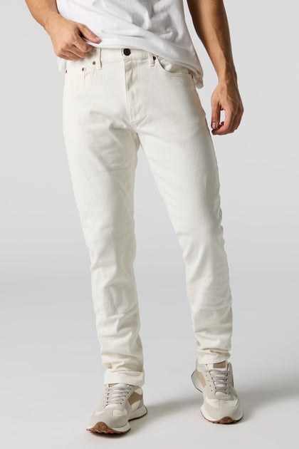 White Wash Slim Jean
