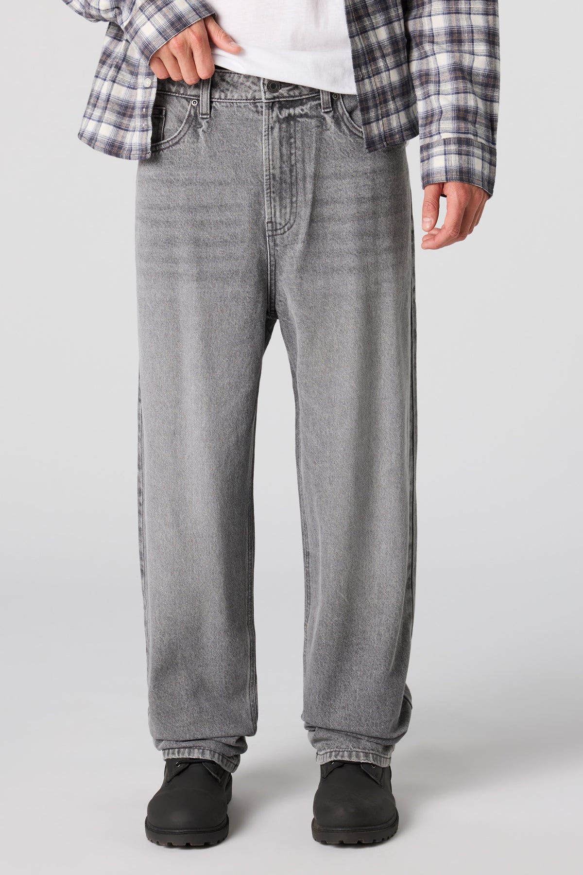 Loose Grey Jean - Charcoal