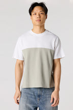 T-shirt avec blocs de couleurs