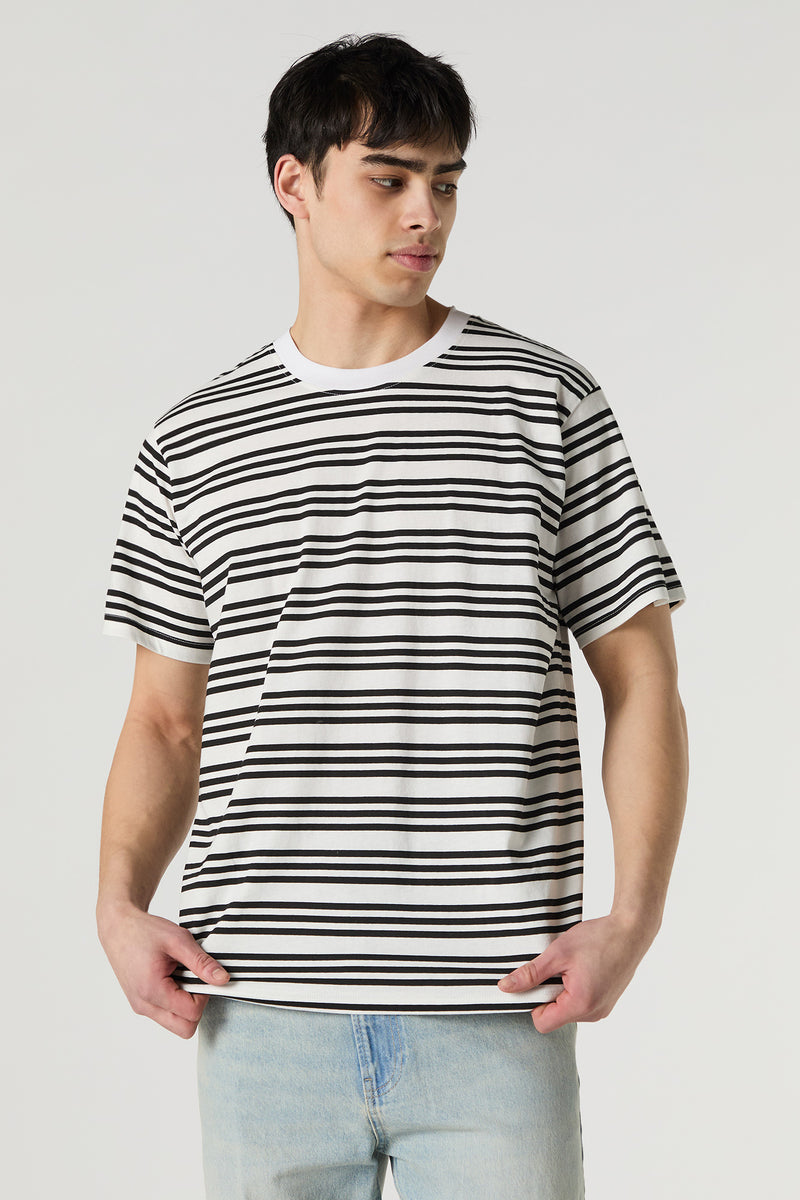 Striped Crewneck T-Shirt