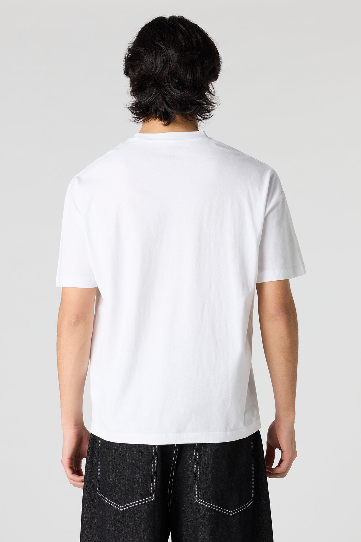 Alt View 11. Relaxed Crewneck T-Shirt - Blue