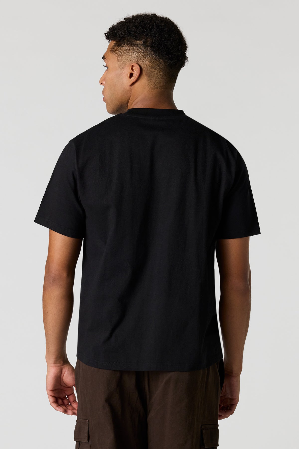 Vue alternative 2. T-shirt ras du cou uni