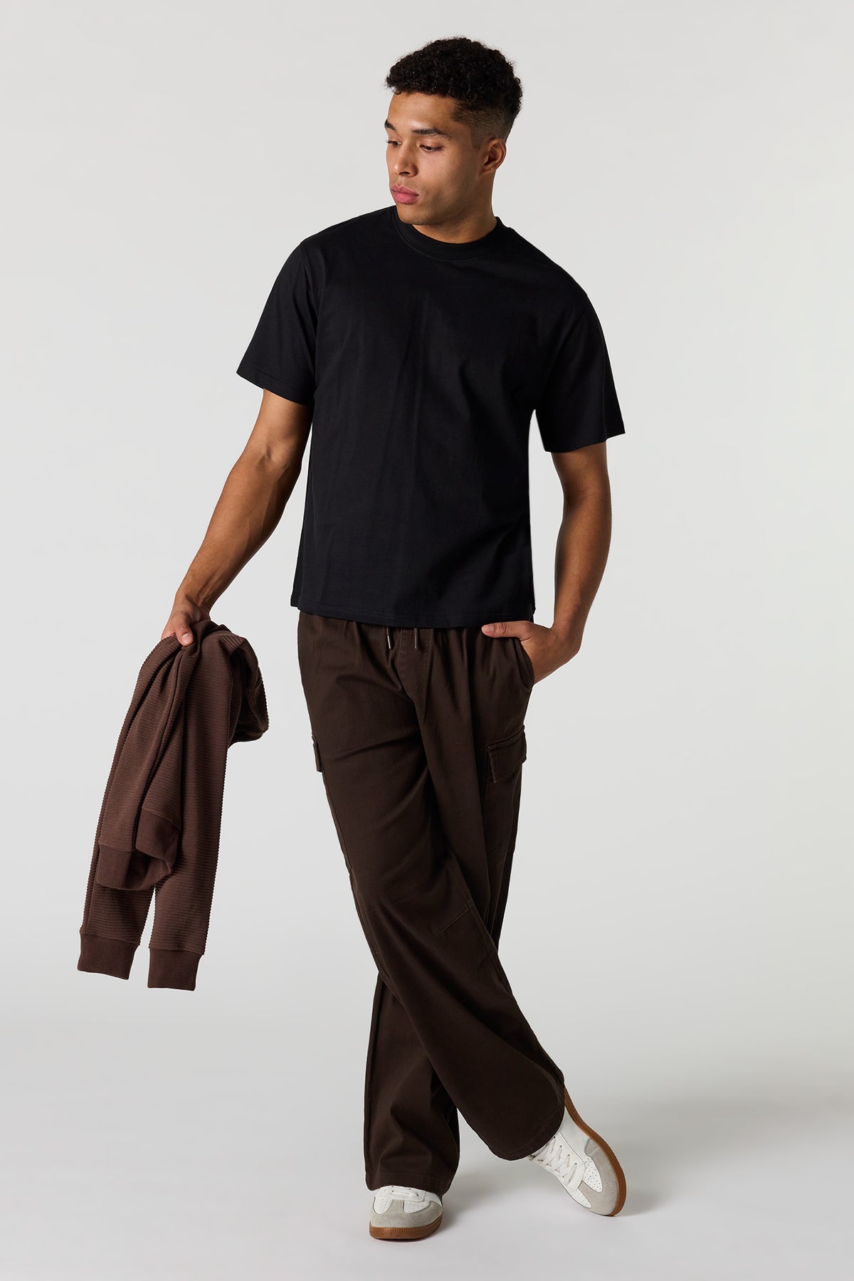 Vue alternative 3. T-shirt ras du cou uni