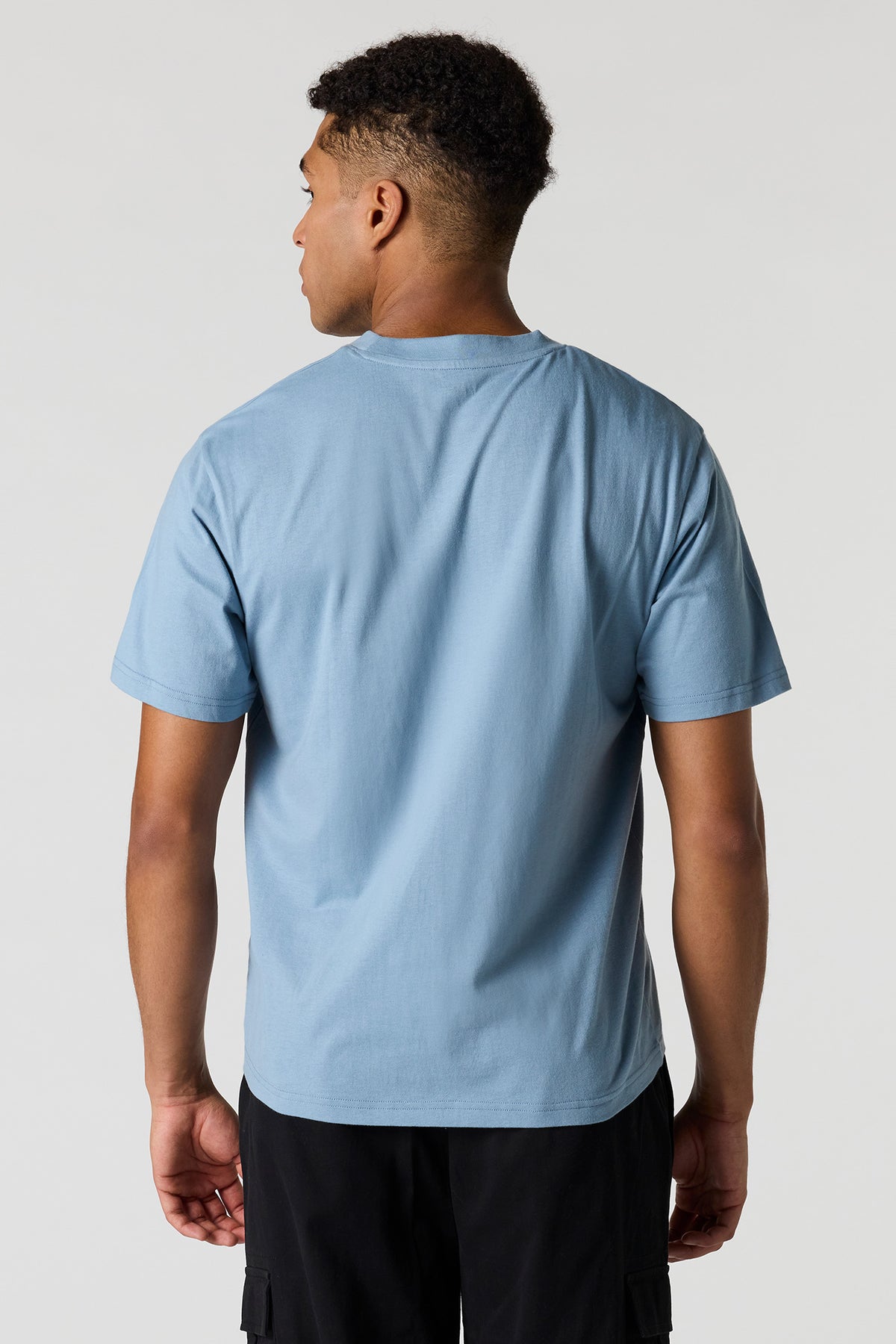 Vue alternative 2. T-shirt ras du cou uni