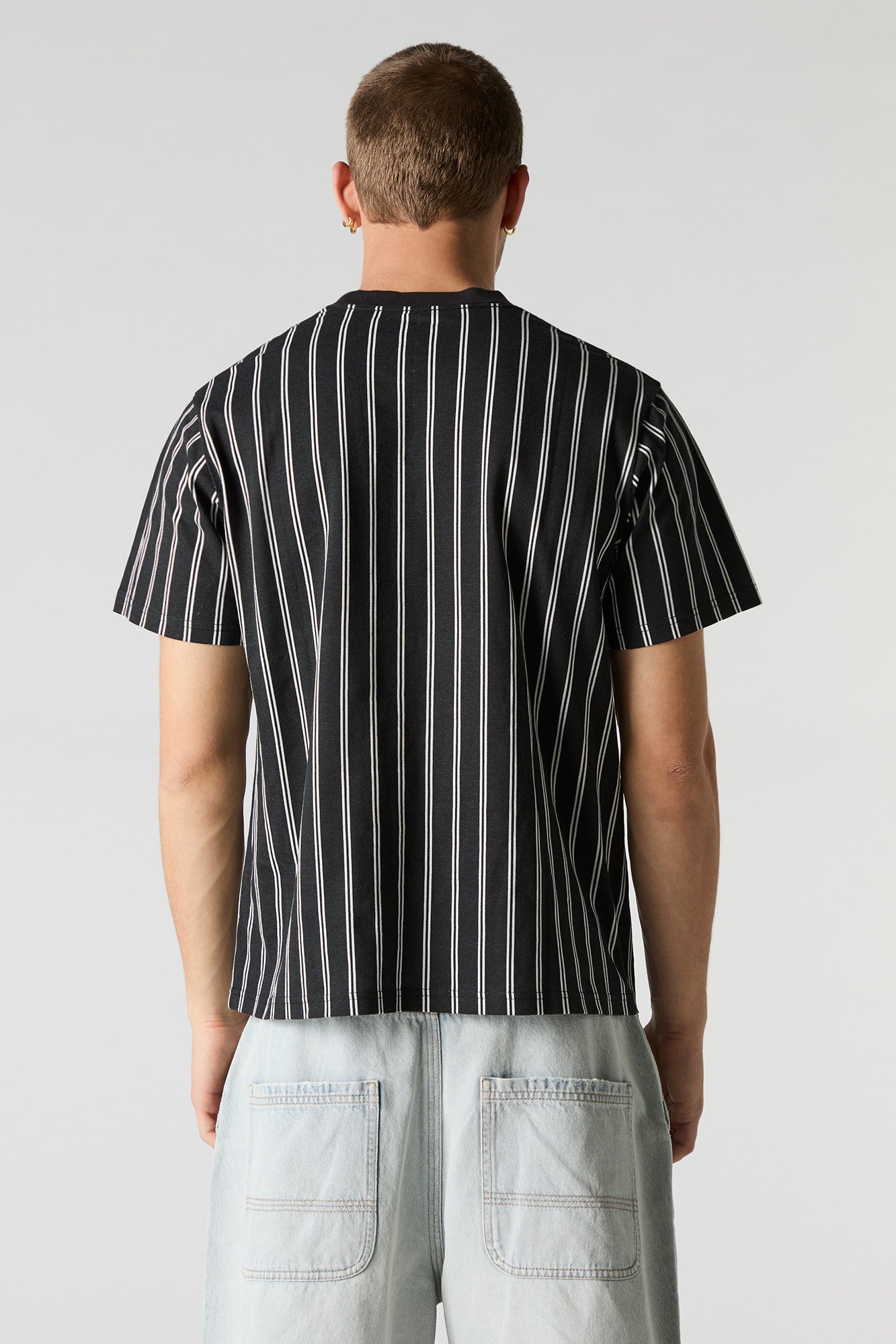 Striped Crewneck T-Shirt