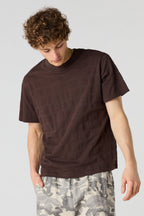 Textured Striped T-Shirt