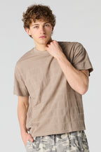 Textured Striped T-Shirt