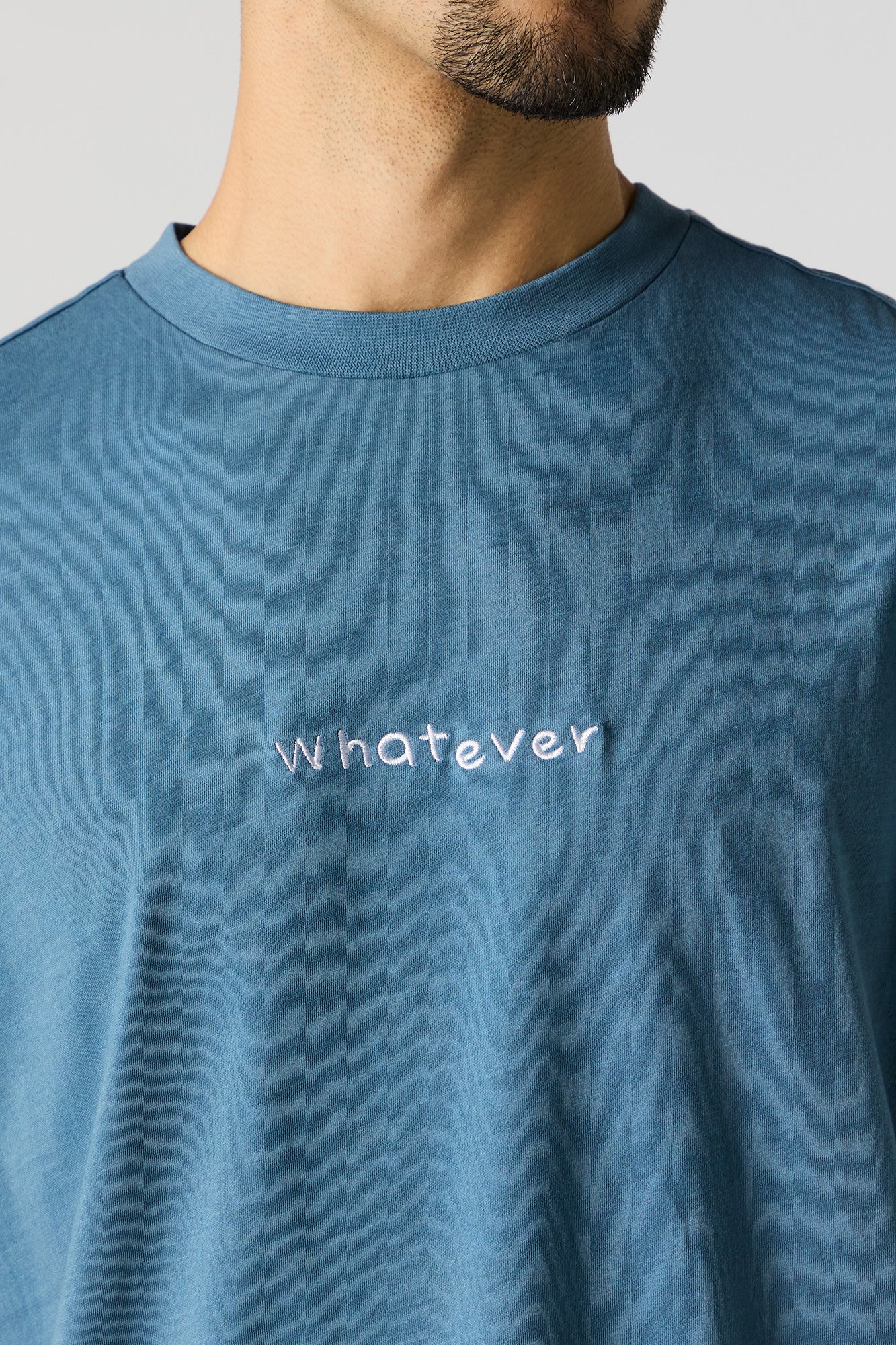 Whatever Embroidered T-Shirt