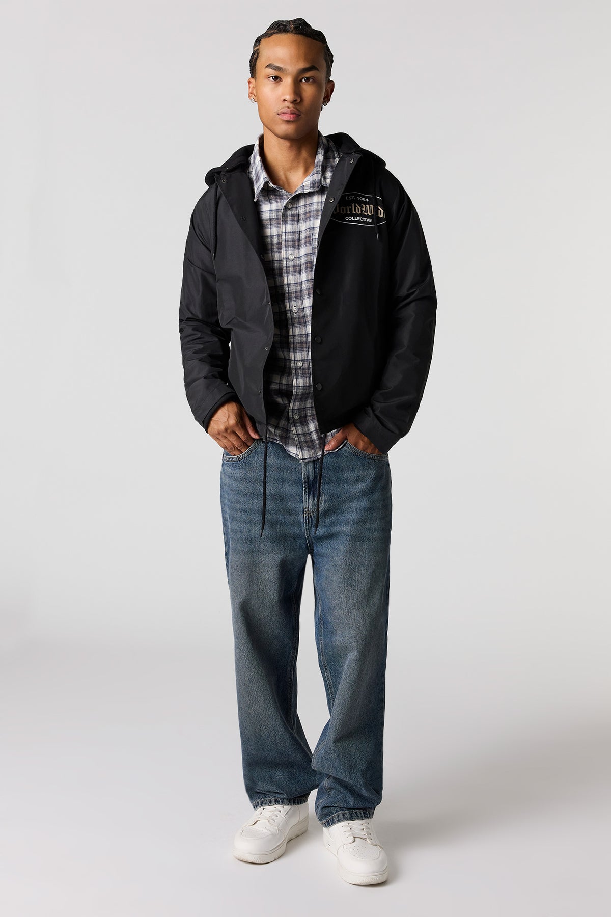 Vue alternative 3. Blouson aviateur à imprimé
