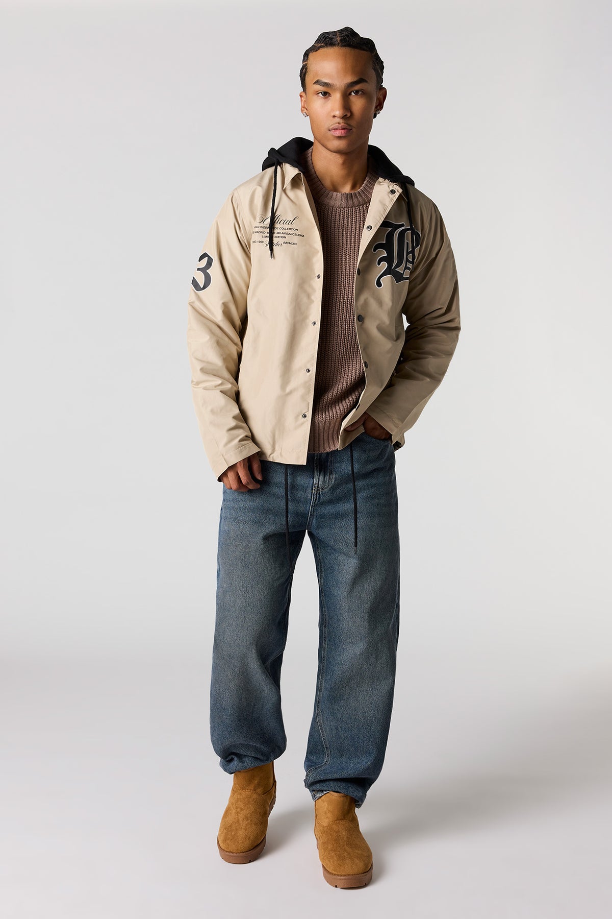 Vue alternative 3. Blouson aviateur à imprimé