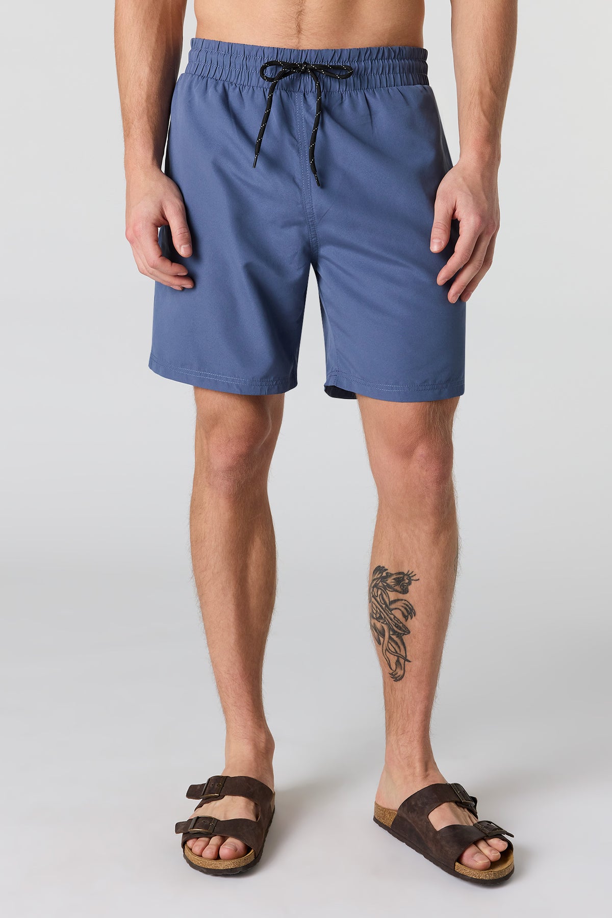 Solid Swim Short - Blue
