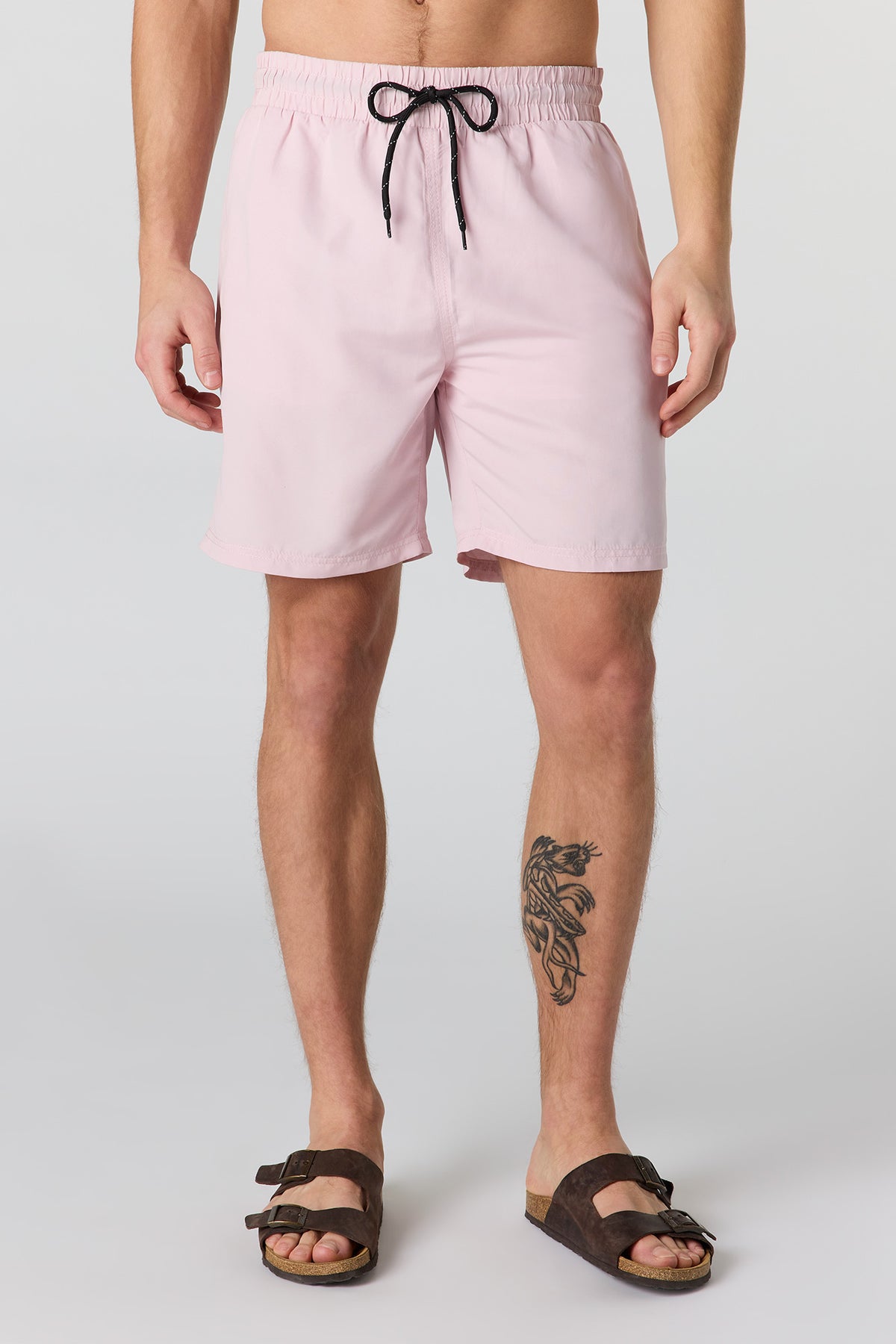 Solid Swim Short - Pink