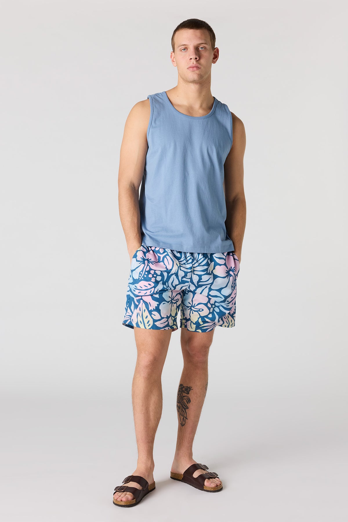 Vue alternative 2. Short de baignade imprimé