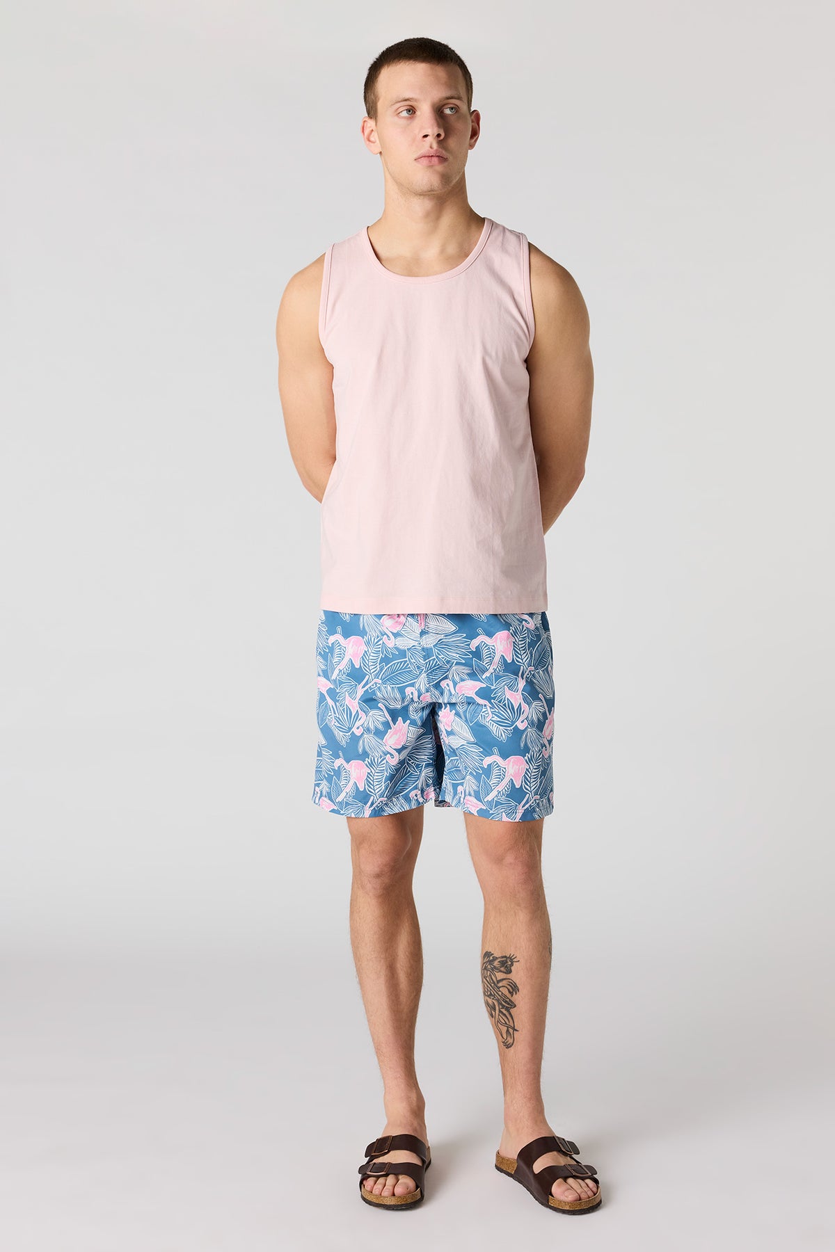 Vue alternative 2. Short de baignade imprimé