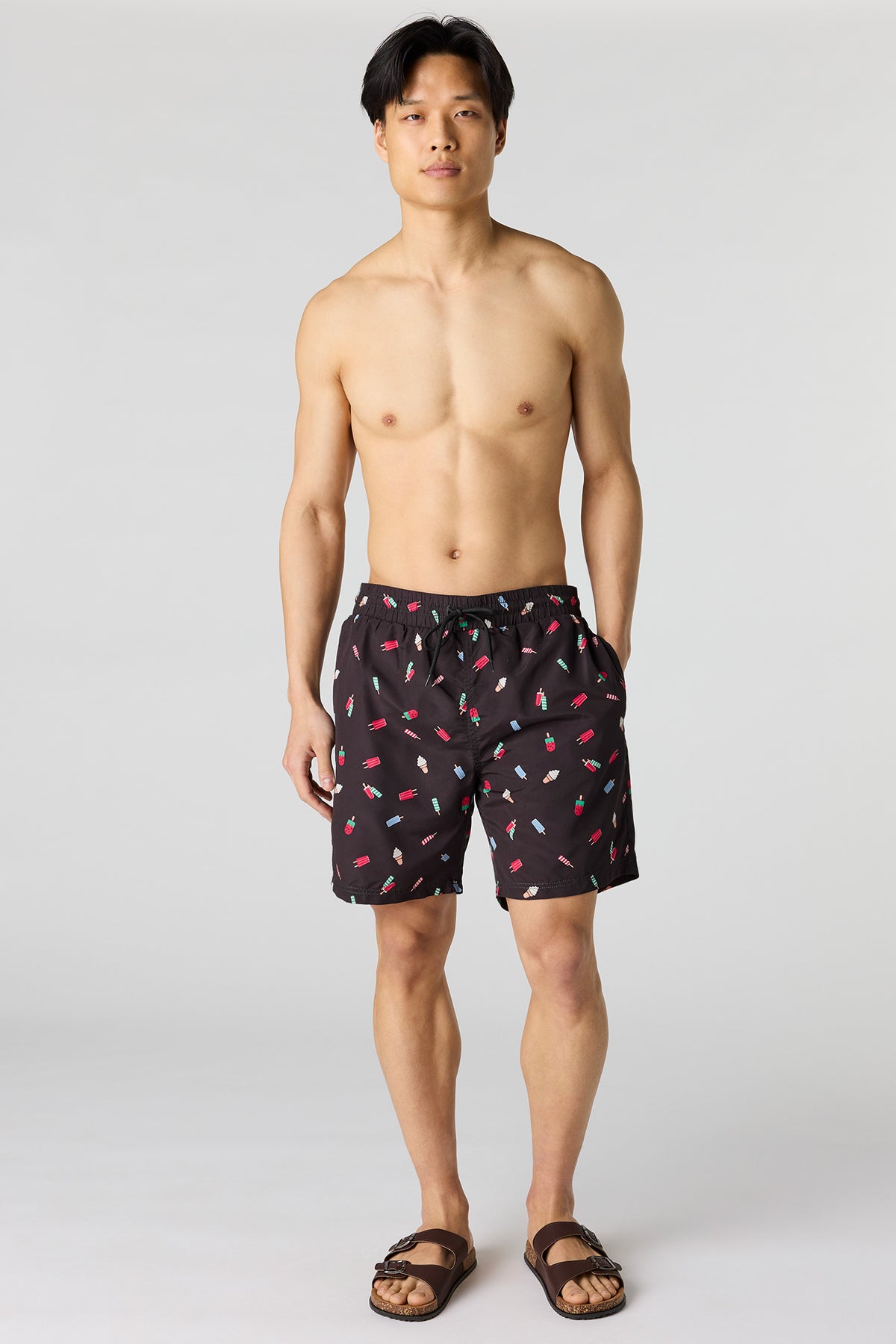 Vue alternative 2. Short de baignade imprimé