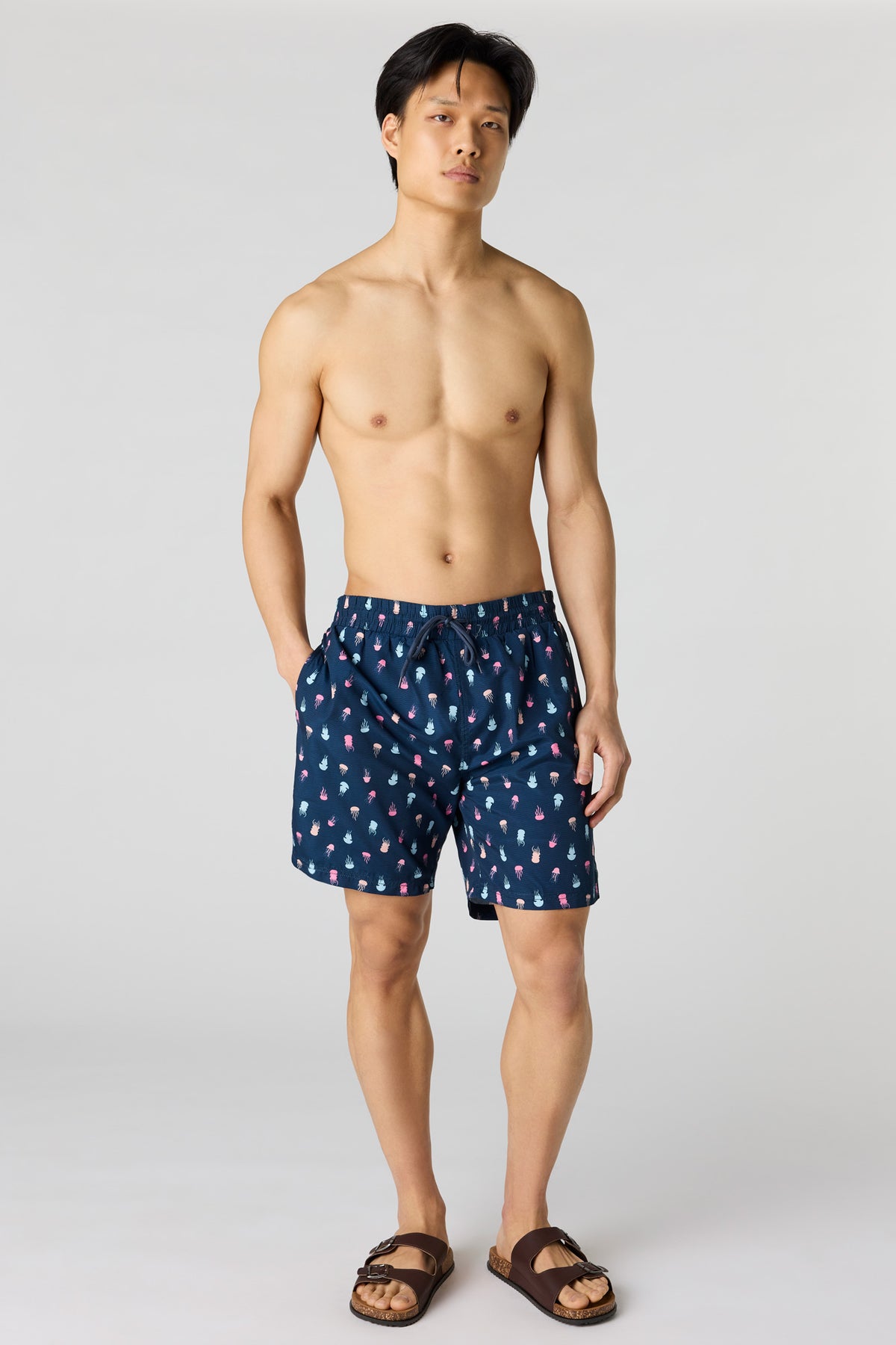 Vue alternative 2. Short de baignade imprimé