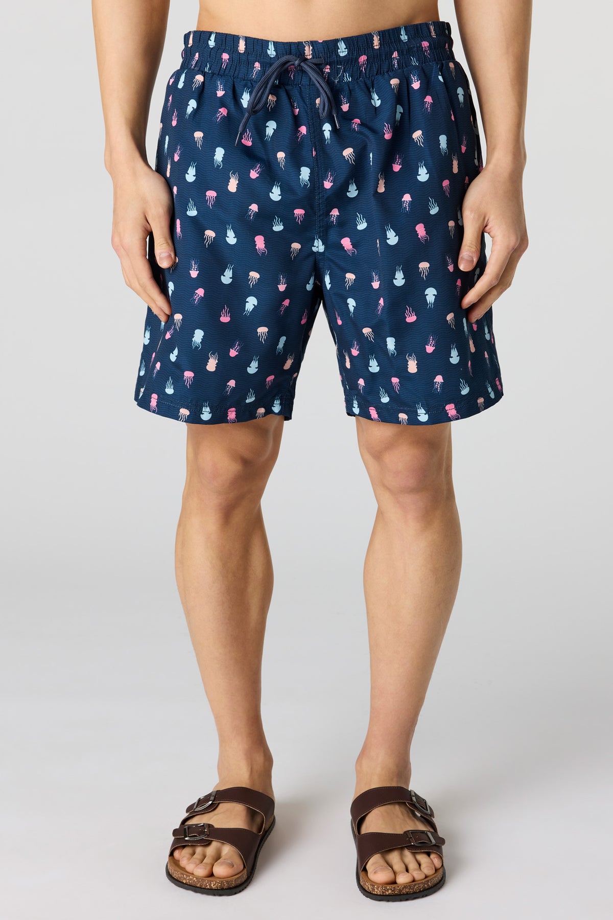 Short de baignade imprimé