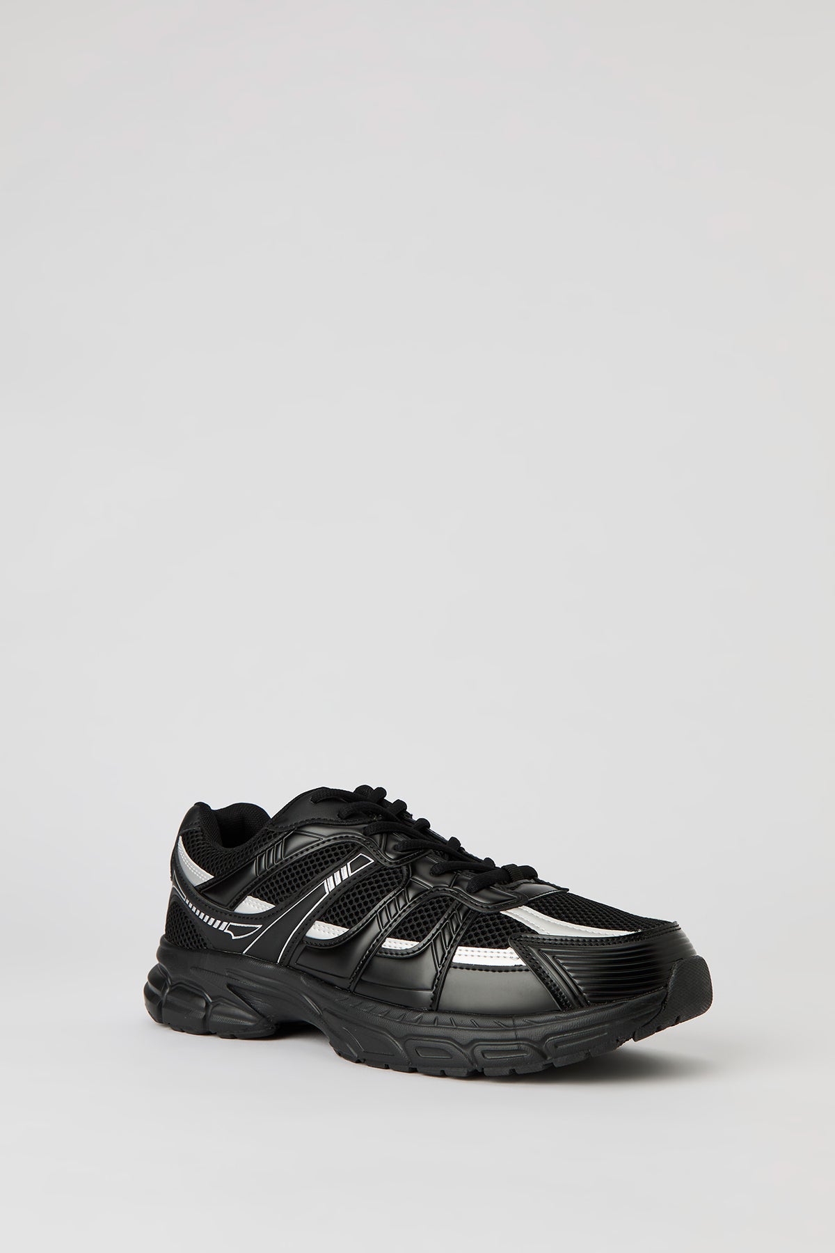 Vue alternative 2. Espadrilles en filet à semelle épaisse