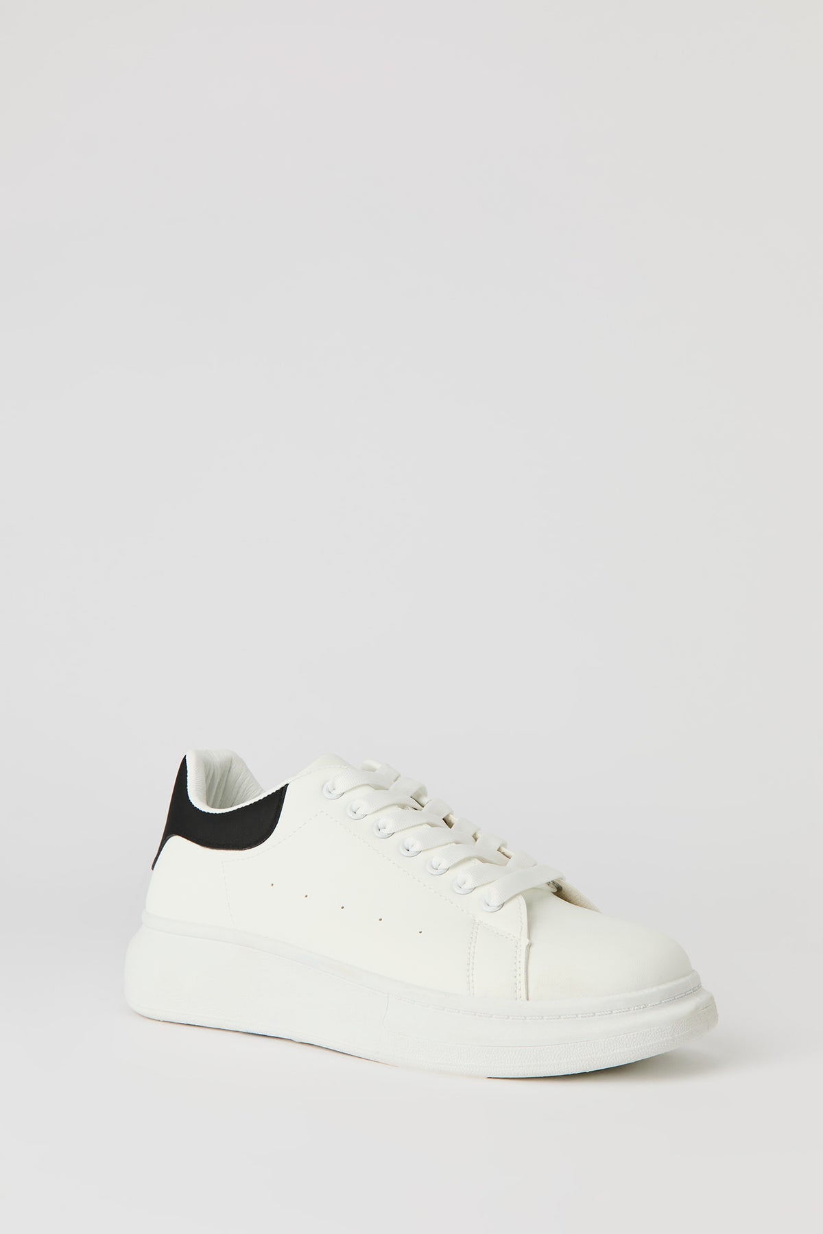 Alt View 2. Chunky Dressy Sneaker - White