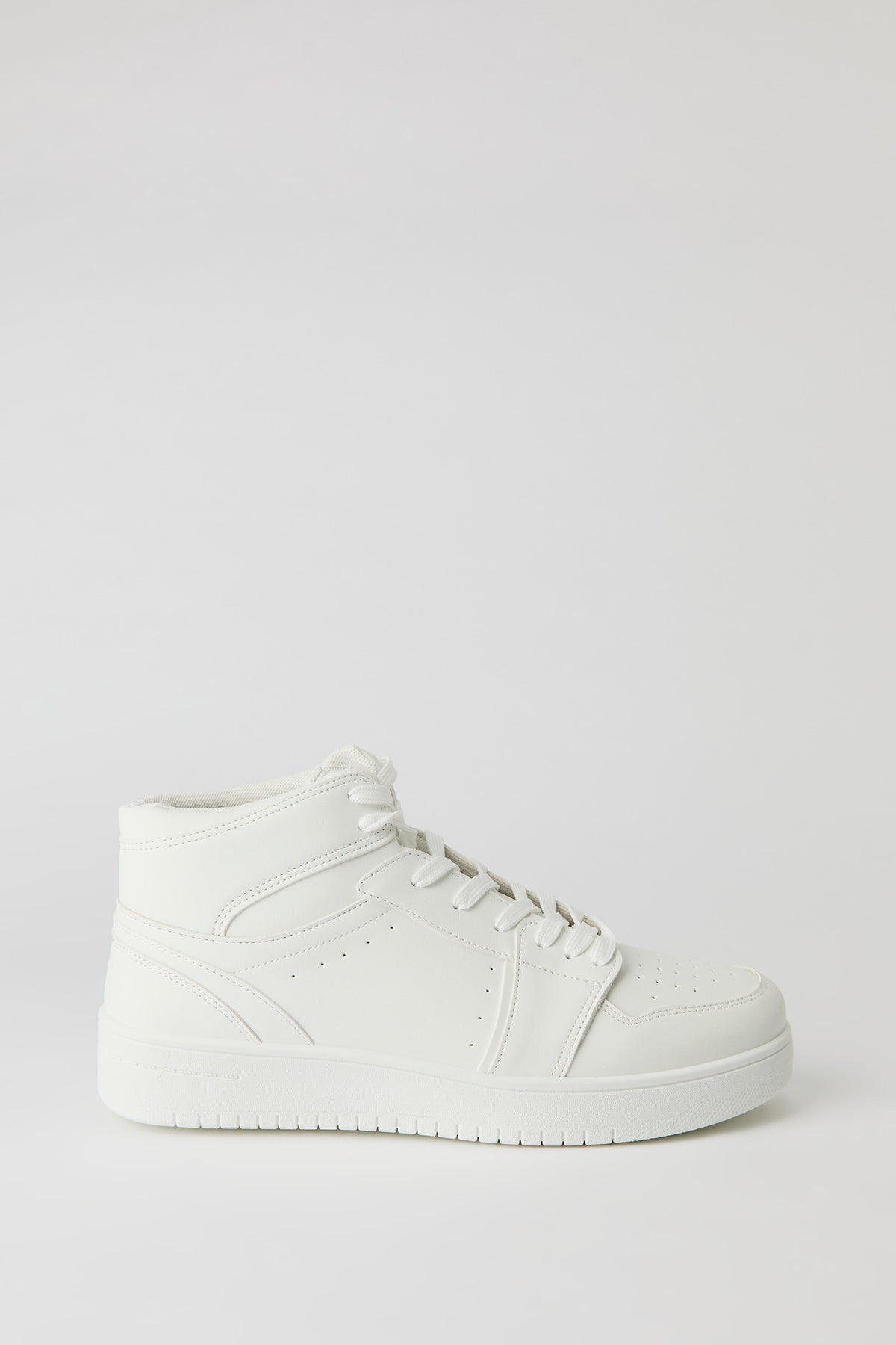 High Top Sneaker - White