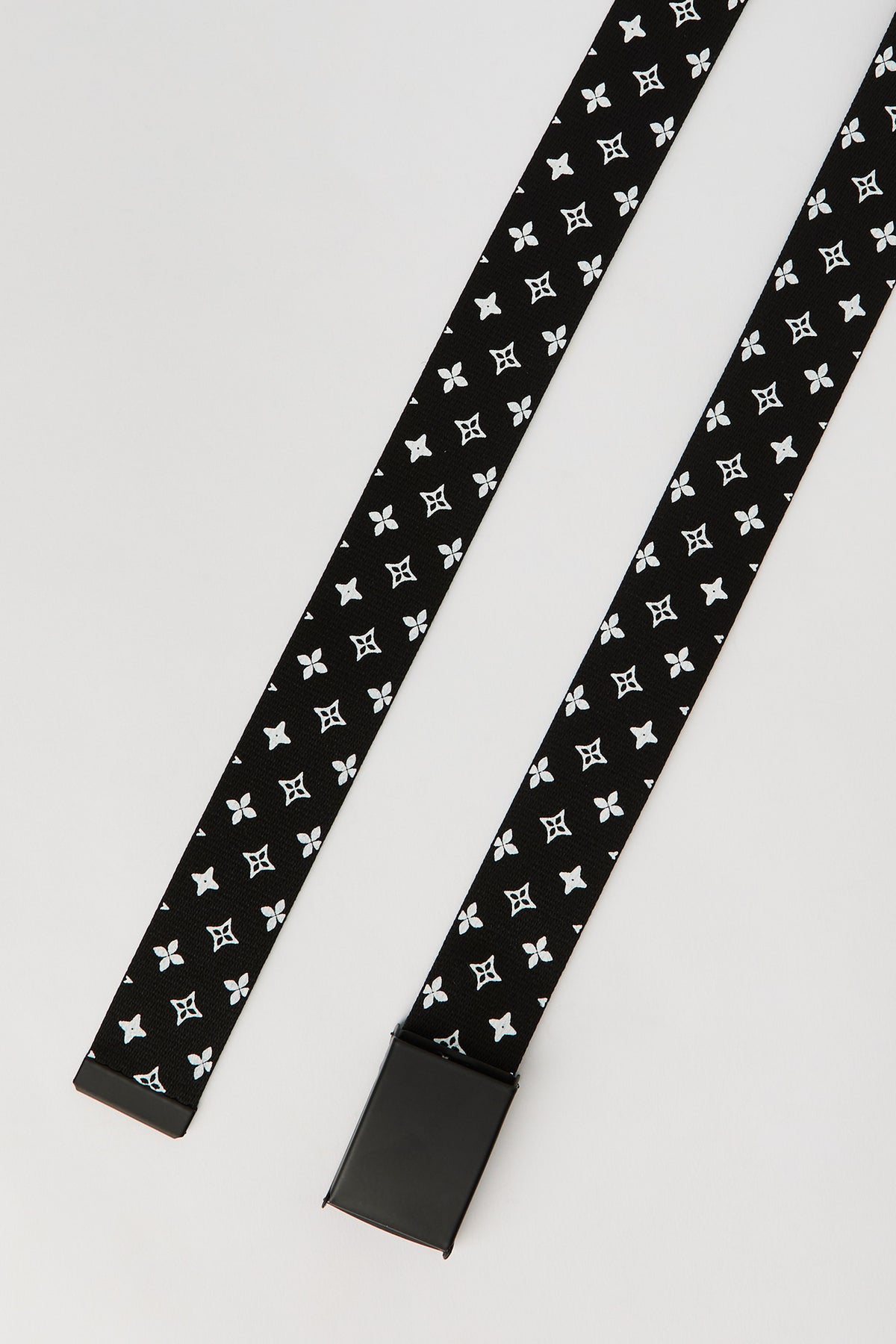 Alt View 2. Web Belt - Solid Black