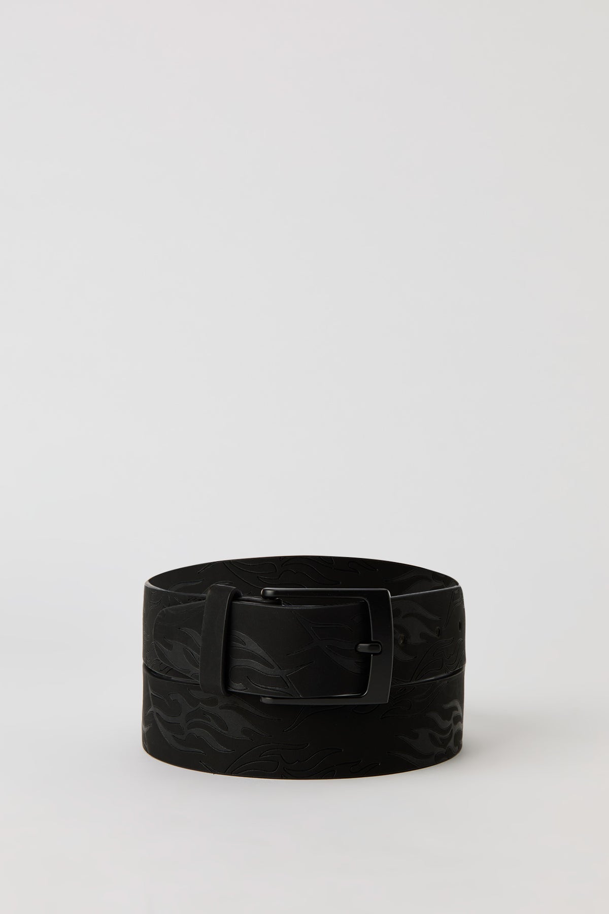 Ceinture en similicuir embossé