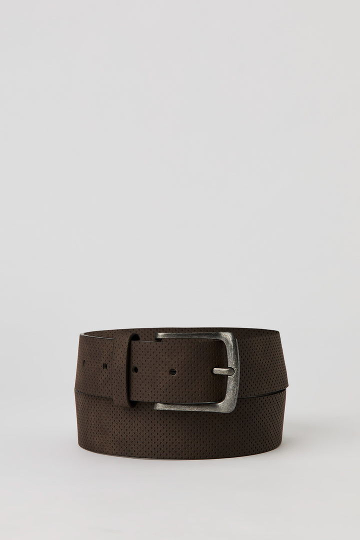 Faux Leather Textured Belt