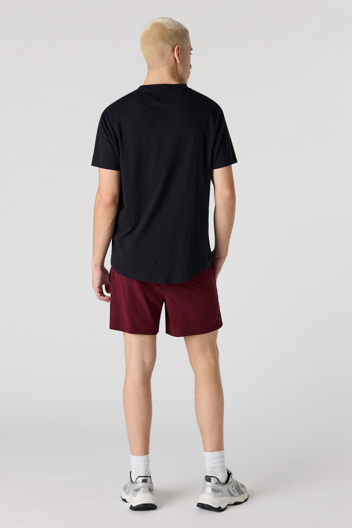 Alt View 3. U/A Short 5" - Burgundy