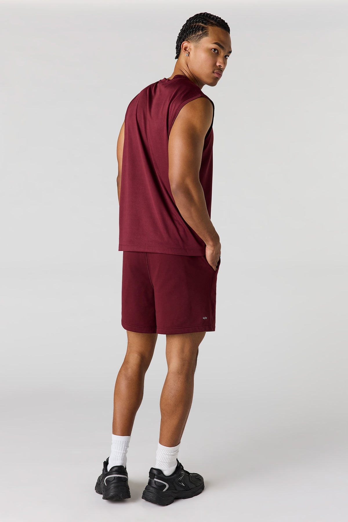 Vue alternative 3. Short Active à taille coulissante