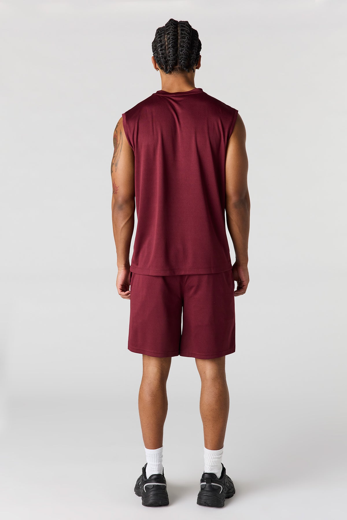 Vue alternative 3. Short Active en filet uni