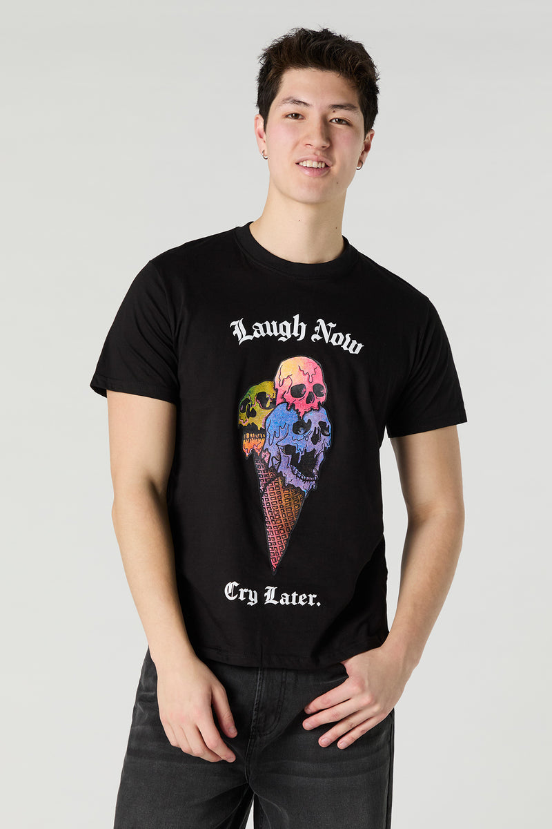 Laugh Now Cry Later Graphic T-Shirt