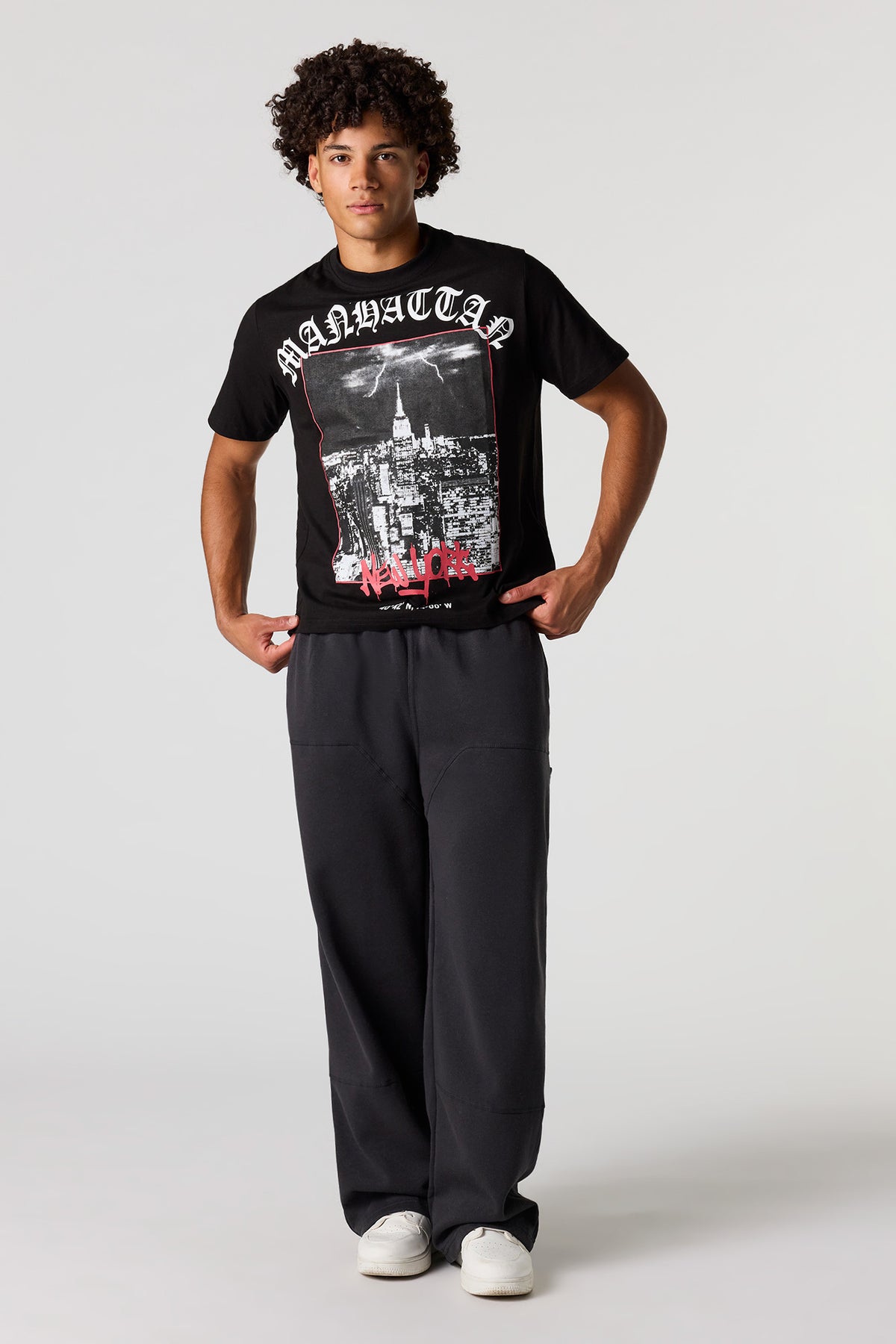 Vue alternative 3. T-shirt à imprimé Manhattan 