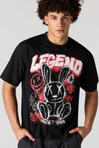 T-shirt à imprimé Lapin