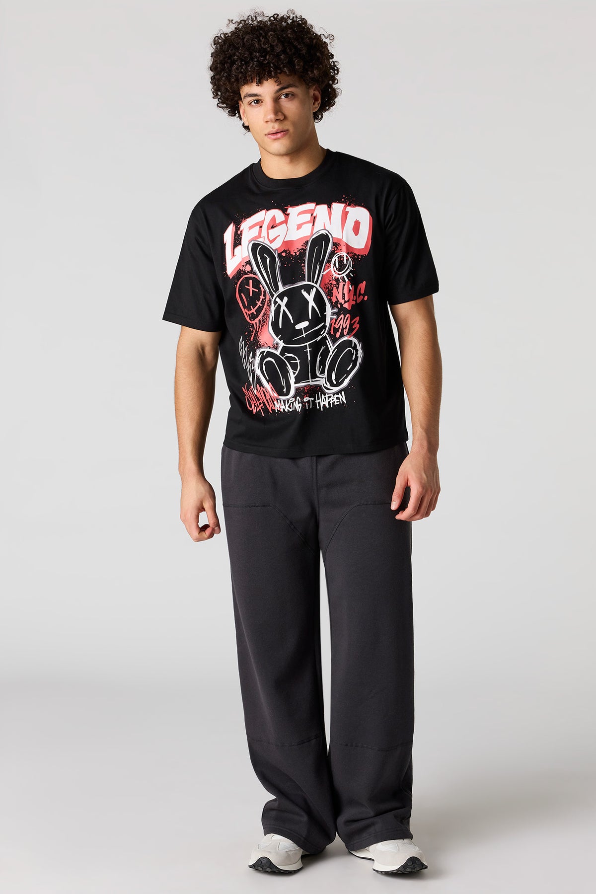 Vue alternative 3. T-shirt à imprimé Lapin