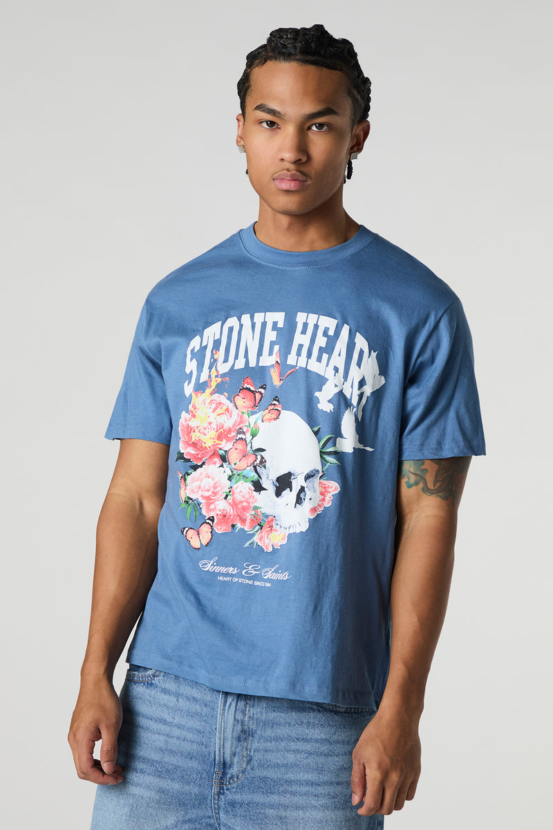 Stone Heart Graphic T-Shirt