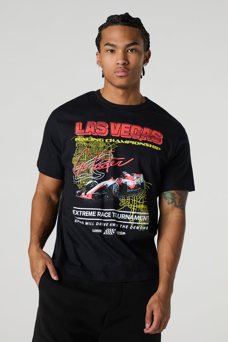 LA Racing Graphic T-Shirt