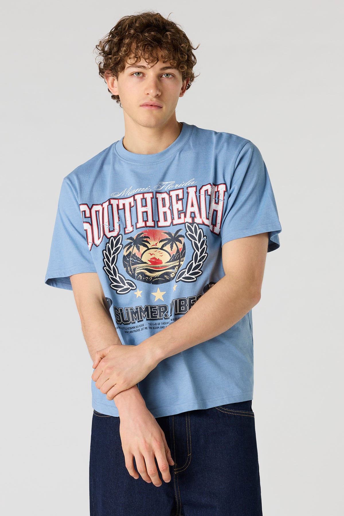 T-shirt à imprimé Destination