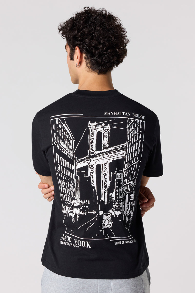 Manhattan NY Graphic T-Shirt