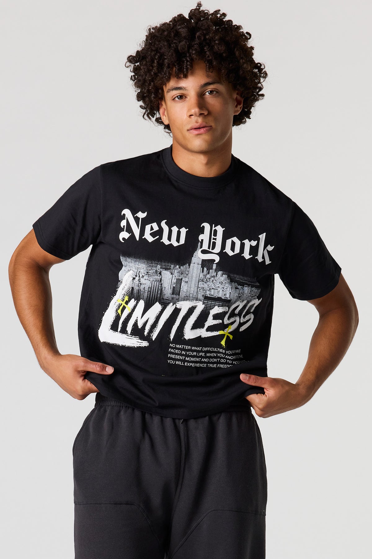 Vue alternative 2. T-shirt à imprimé NY