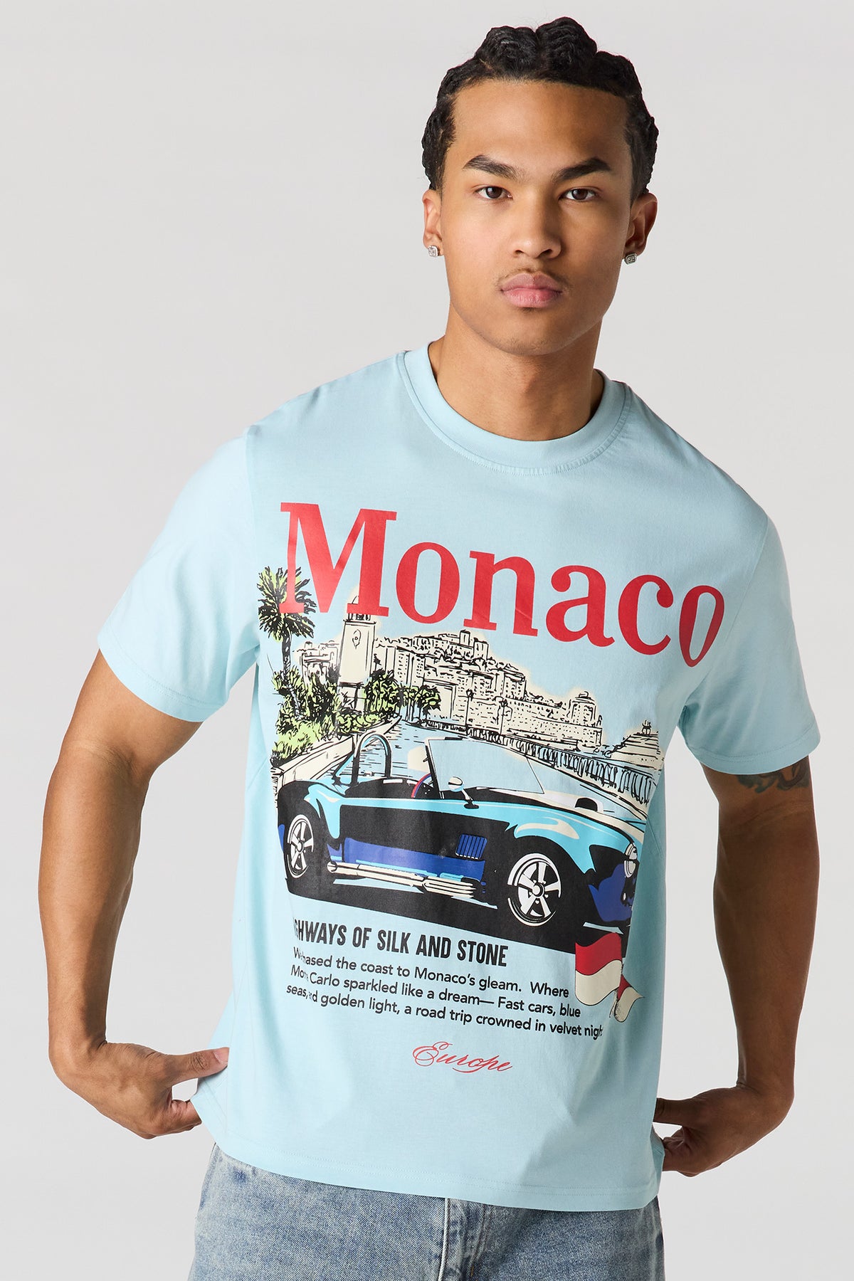 T-shirt à imprimé Racing