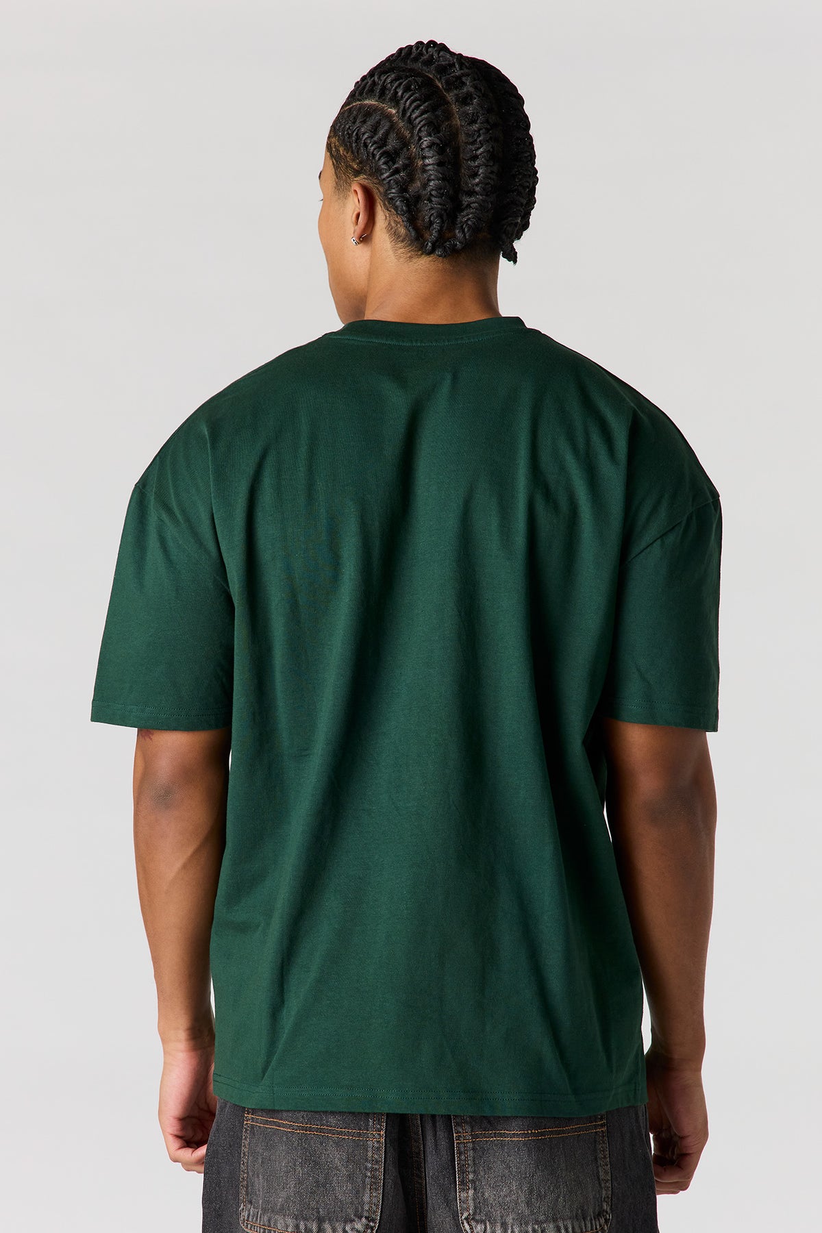 Alt View 2. Daily Grind Graphic Relaxed T-Shirt - Green