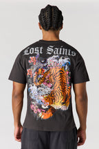 T-shirt à imprimé Lost Saints