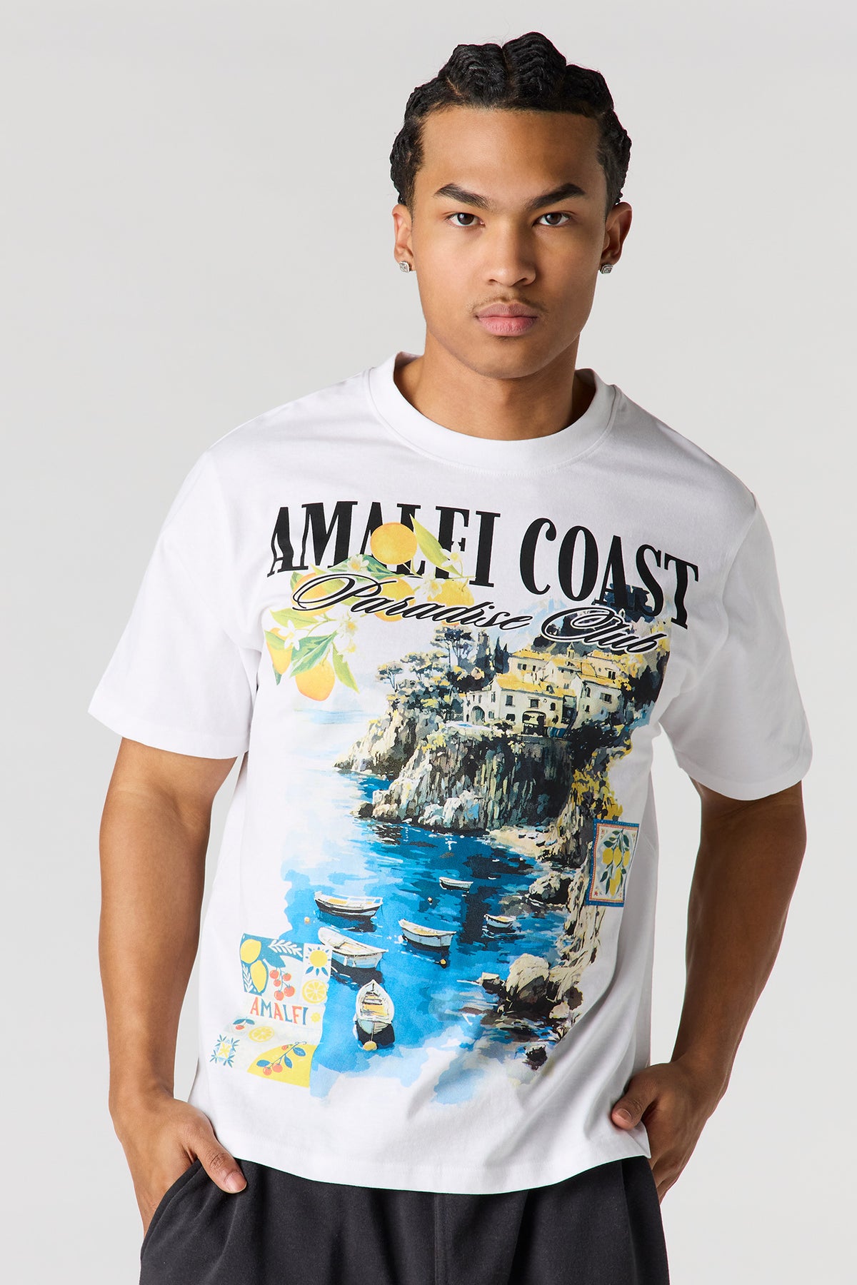 Paradise Club Graphic T-Shirt - White