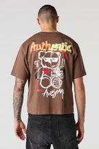 T-shirt à imprimé Bear en relief