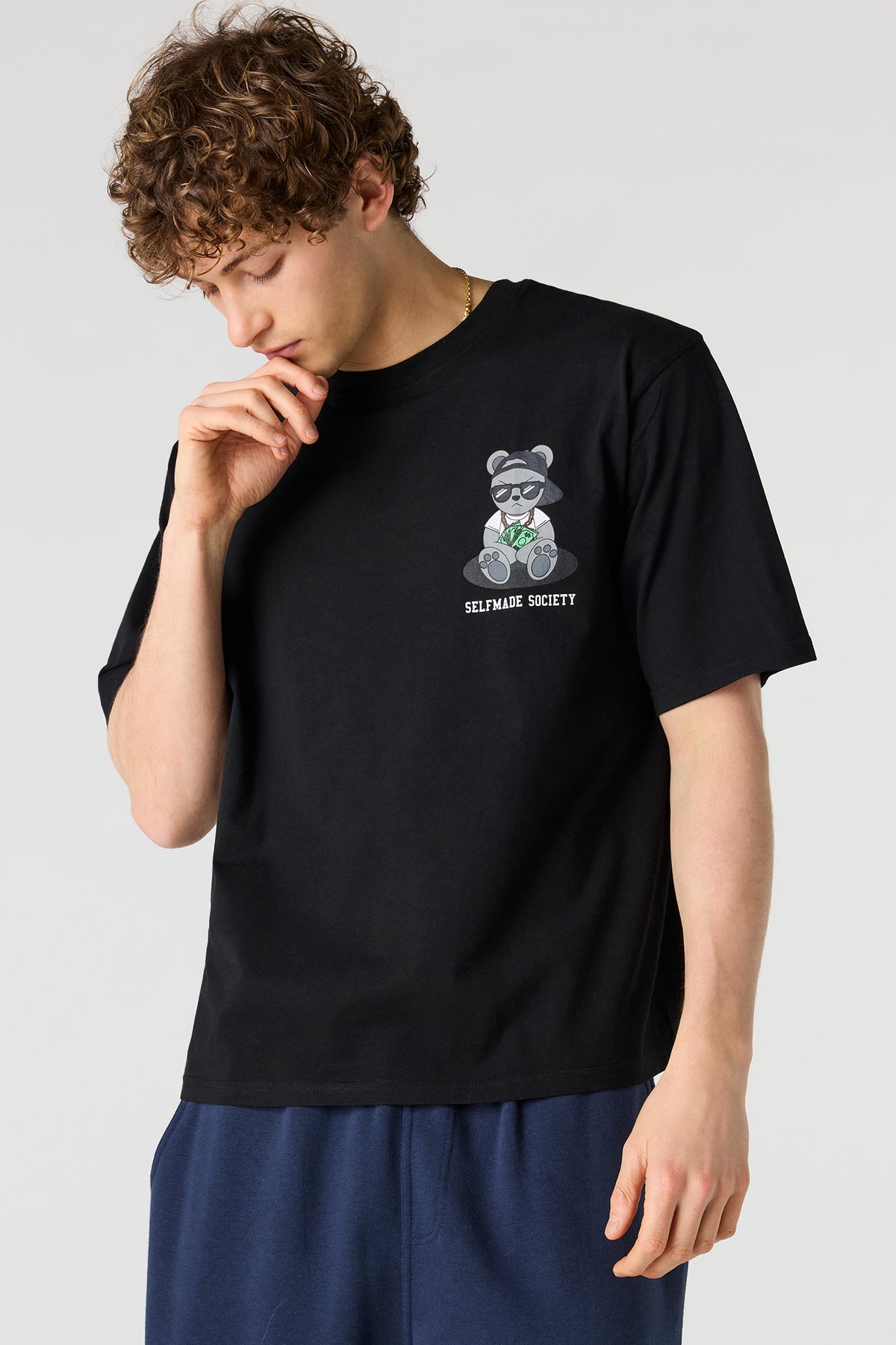 Vue alternative 2. T-shirt à imprimé HD Luxury Teddy