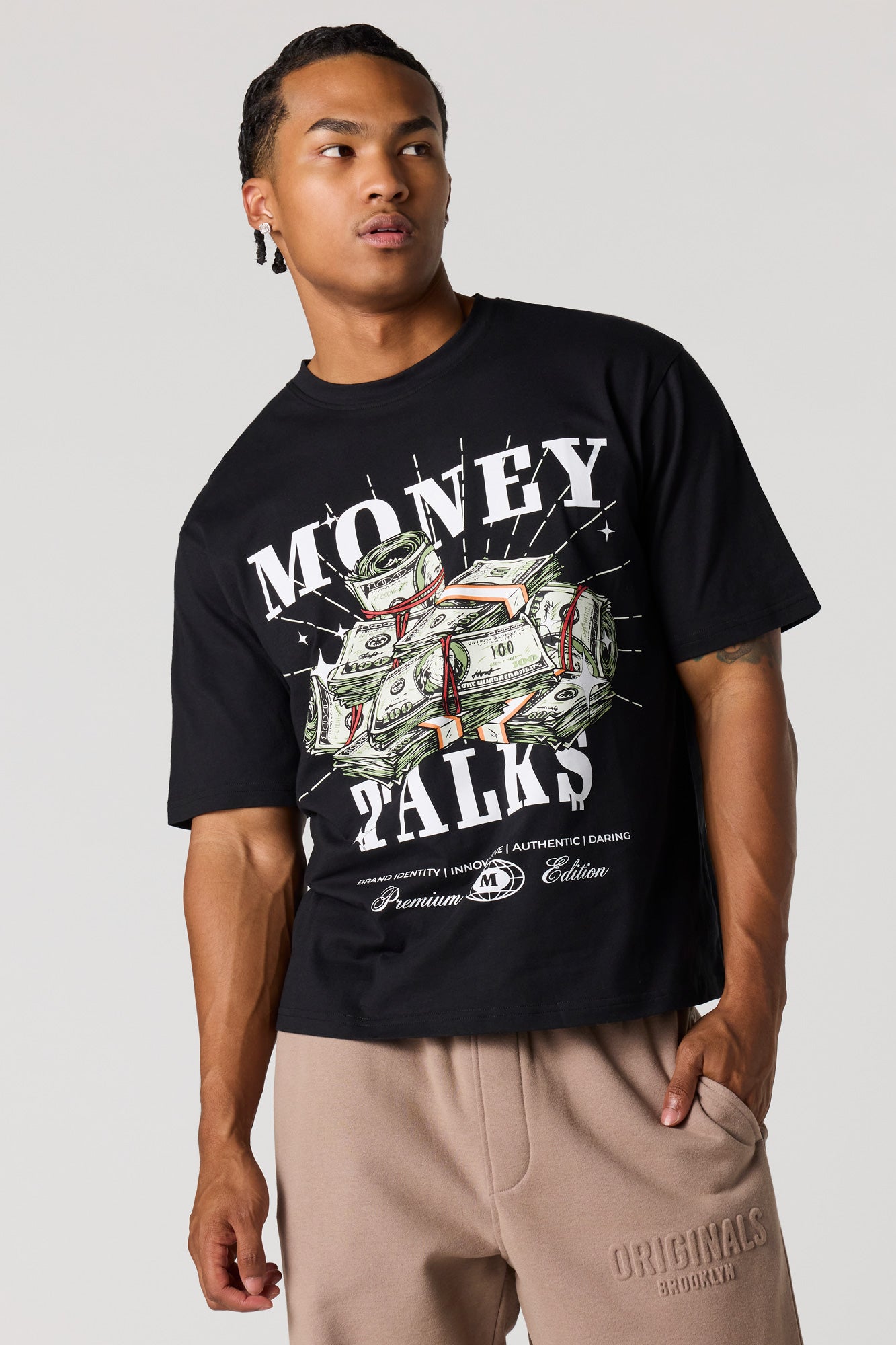 yokosquad MONEY TALKS プリント Tシャツ Money Talks Graphic T-Shirt – Urban Planet